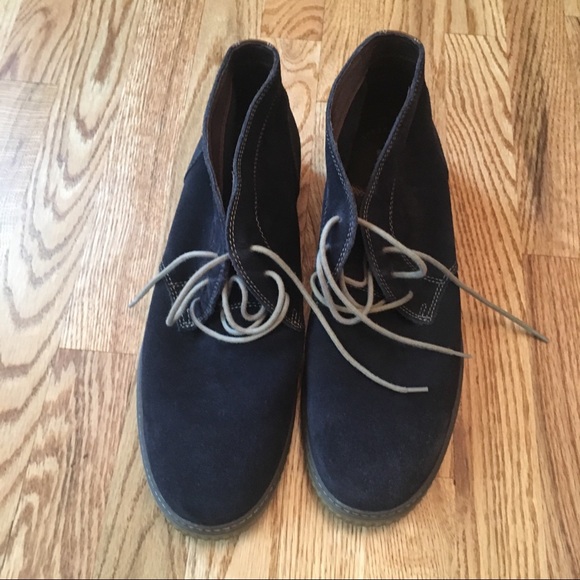 blue suede chukka